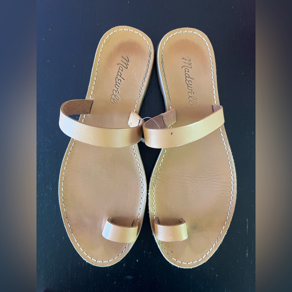 Madewell the Boardwalk Bare Slide Sandal 6.5